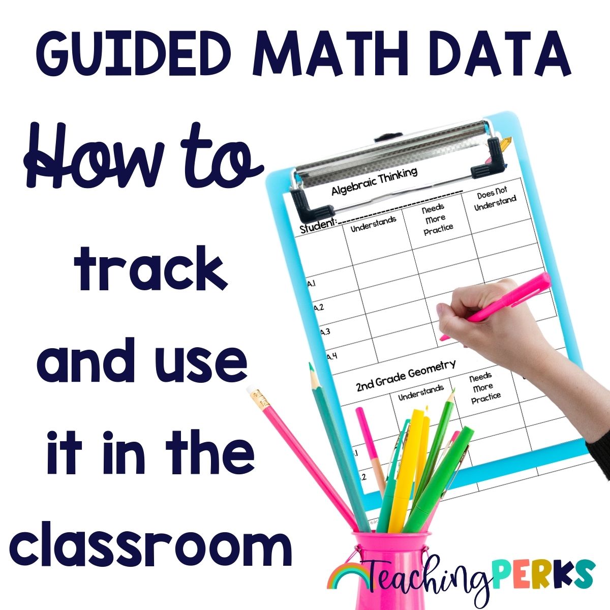 Guided Math Data: How to Track & Use it - Teaching Perks